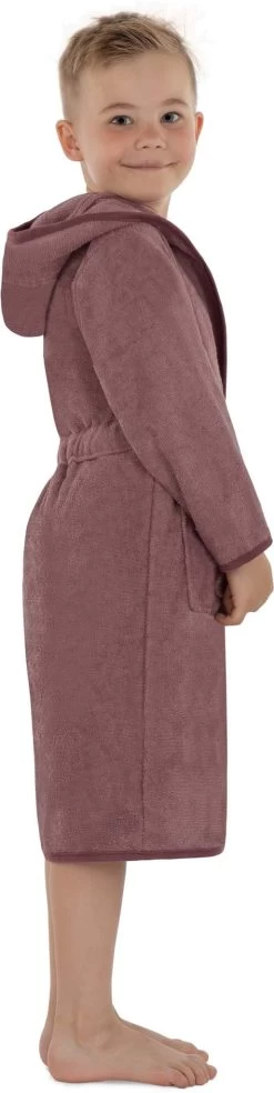 Kinder Bademantel Aus Bio-Baumwolle „Ljubljana“ Rosa 14 Kinder Bademantel Aus Bio-Baumwolle „Ljubljana“ Rosa -Normani 148730