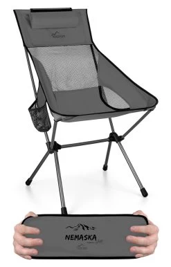 Campingstuhl „Nemaska“ Grau
