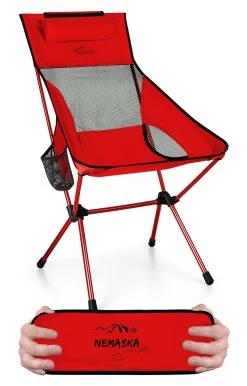 Campingstuhl „Nemaska“ Rot