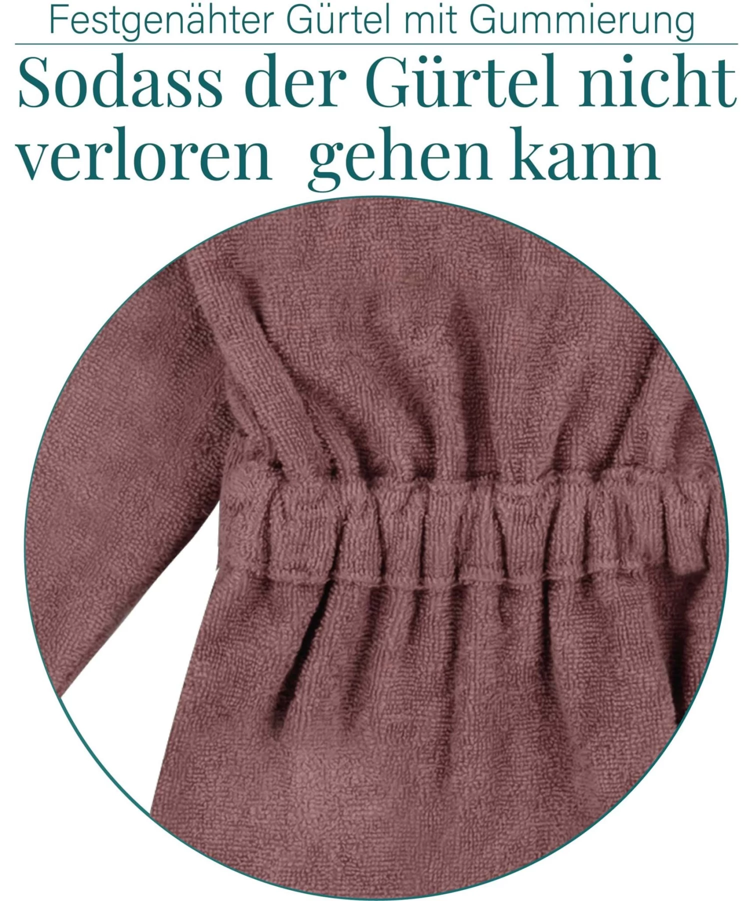 Kinder Bademantel Aus Bio-Baumwolle „Ljubljana“ Rosa 10 Kinder Bademantel Aus Bio-Baumwolle „Ljubljana“ Rosa – Bild 8