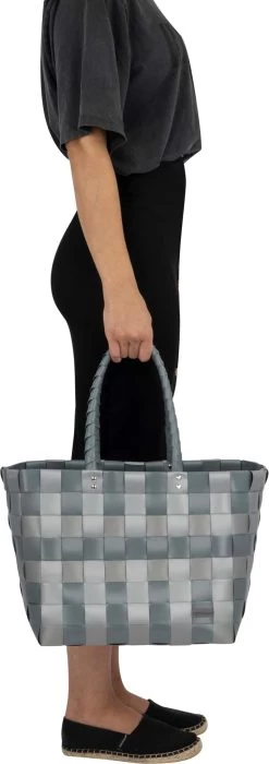 Einkaufskorb Einkaufstasche Aus Kunststoff Grey Shadow -Normani 149060