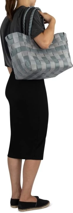 Einkaufskorb Einkaufstasche Aus Kunststoff Grey Shadow -Normani 149061