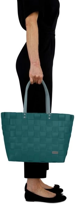 Einkaufskorb Mit PU-Henkeln Kapo 14 Einkaufskorb Mit PU-Henkeln Kapo -Normani 149274