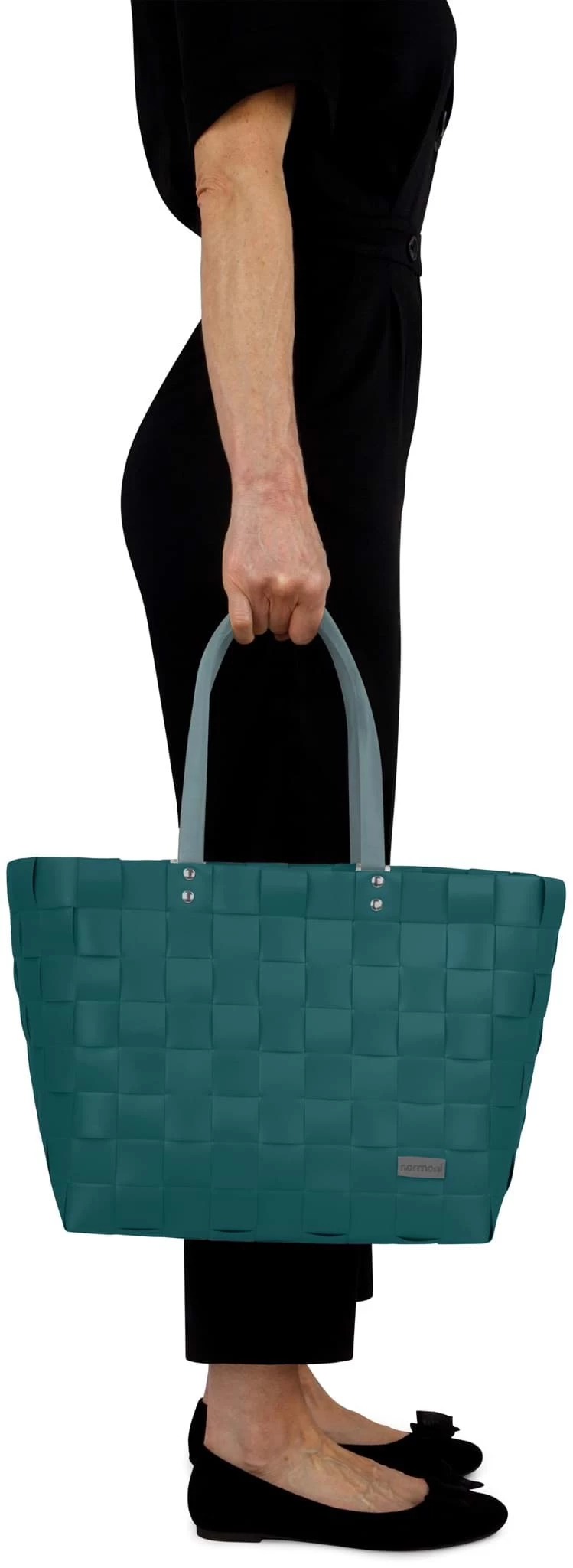 Einkaufskorb Mit PU-Henkeln Kapo 8 Einkaufskorb Mit PU-Henkeln Kapo – Bild 6