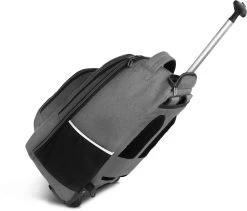 Rucksack „Yori“ Mit Trolleyfunktion 30 Liter Grau Mit Reflektoren -Normani 149723