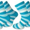 2 Paar Kuschel-Socken Ringel Blau 1 2 Paar Kuschel-Socken Ringel Blau -Normani 149918