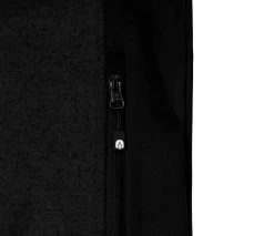Herren Strick-Fleeceweste „Shamattawa“ Schwarz -Normani 150556