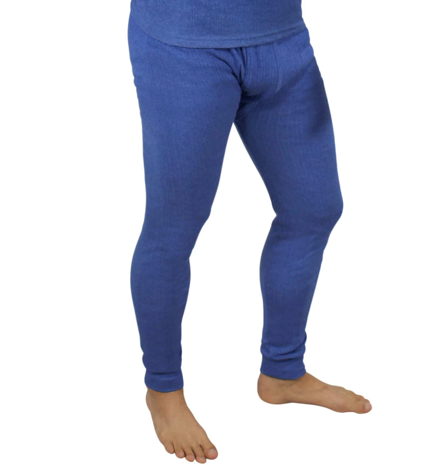 Herren Thermo-Unterhose Blau 4 Herren Thermo-Unterhose Blau – Bild 2