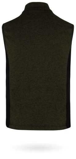 Herren Strick-Fleeceweste „Shamattawa“ Oliv -Normani 150638