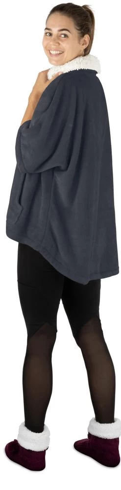Oversize Pullover „Merlo“ Anthrazit -Normani 150654