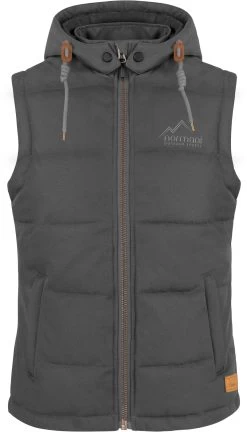 Damen Winter-Steppweste „Paihia“ Anthrazit