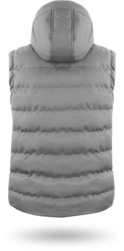 Herren Winter-Steppweste „Yuquot“ Grau -Normani 150727