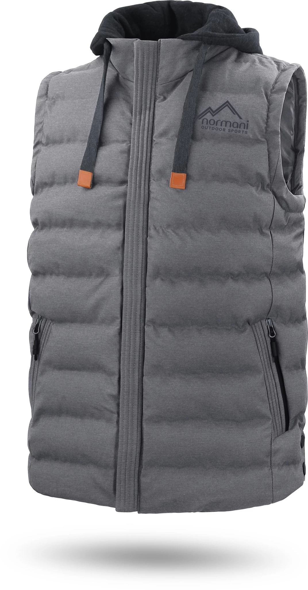 Herren Winter-Steppweste „Nanaimo“ Grau 4 Herren Winter-Steppweste „Nanaimo“ Grau – Bild 2