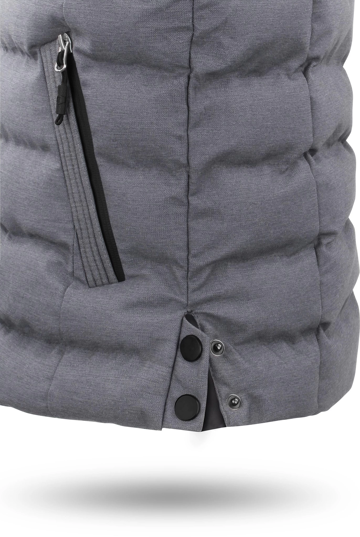 Herren Winter-Steppweste „Nanaimo“ Grau 7 Herren Winter-Steppweste „Nanaimo“ Grau – Bild 5