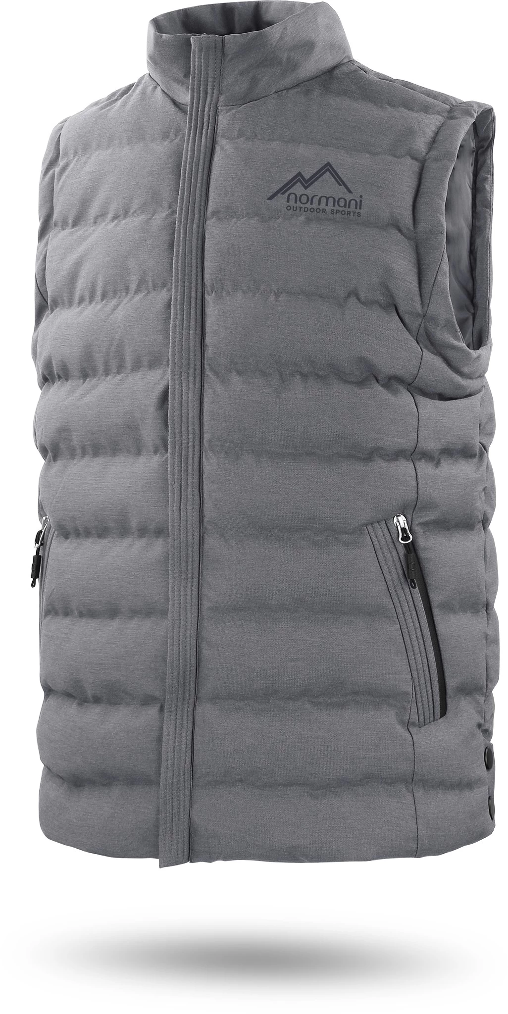 Herren Winter-Steppweste „Nanaimo“ Grau 9 Herren Winter-Steppweste „Nanaimo“ Grau – Bild 7