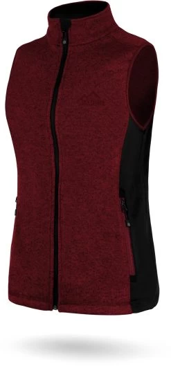 Damen Strickweste „Kashechewan“ Rot
