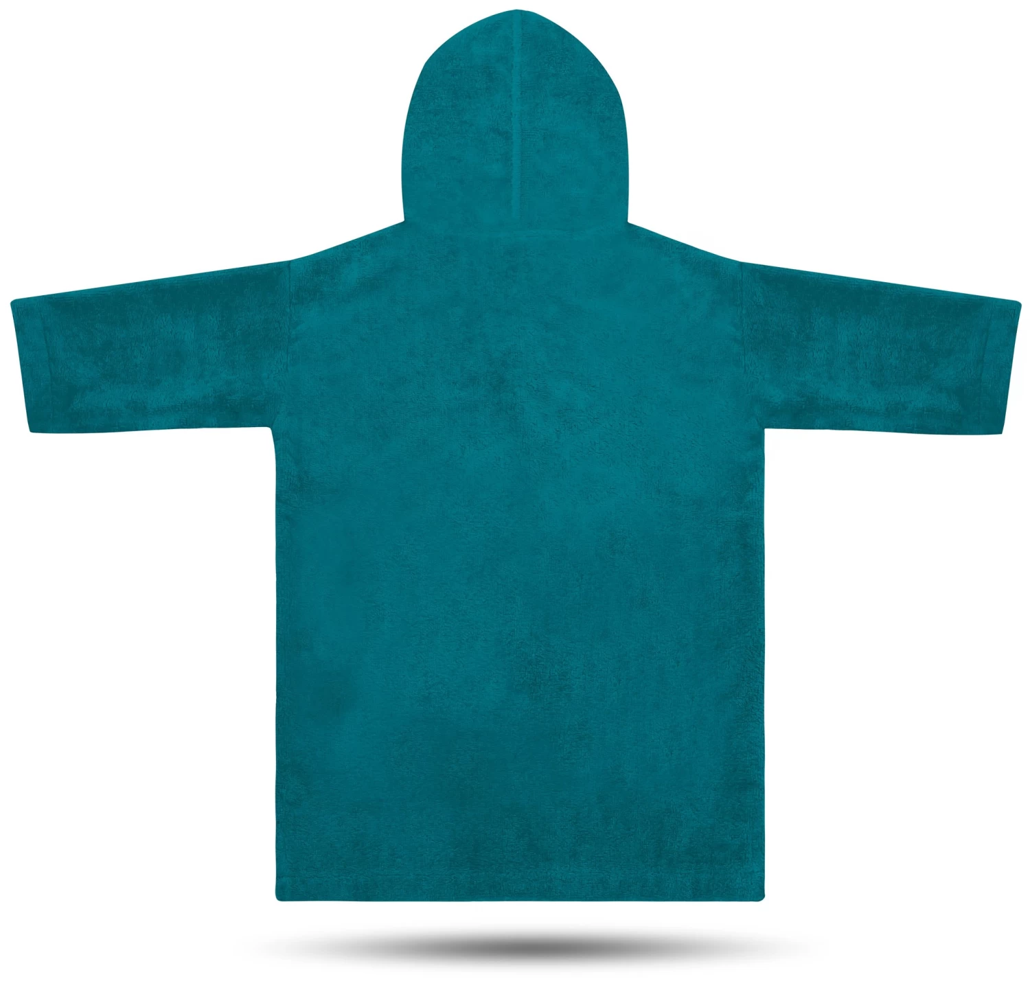 Kinder Langarm Poncho „Pichilemu“ Blau 4 Kinder Langarm Poncho „Pichilemu“ Blau – Bild 2