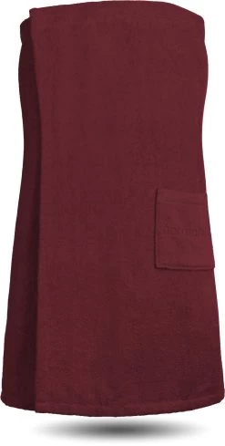 Saunakilt Für Damen Extra Groß Burgund