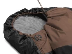 Ultralight-Schlafsack „Runty“ (RV Rechts) Braun/Schwarz -Normani 152939
