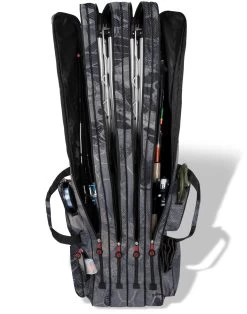 Rutentasche „RodBox Quattro“ 1,90 M Black-Camo -Normani 153332