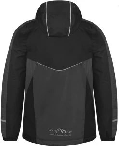 Kinder Regenjacke „Puyallup“ Schwarz -Normani 161435