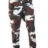 Herren BDU Rangerhose „Trooper“ Red Camo -Normani 162678