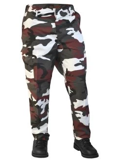 Herren BDU Rangerhose „Trooper“ Red Camo