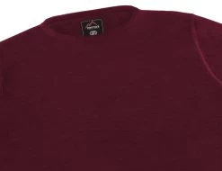 Damen Merino Langarm-Shirt „Mandurah“ Rot -Normani 163363