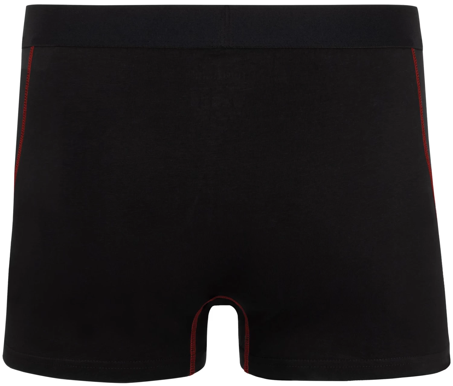 6 Herren Baumwoll-Boxershorts Rot 7 6 Herren Baumwoll-Boxershorts Rot – Bild 5