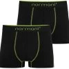 2 Herren Boxershorts „Stanley“ Grün -Normani 163804