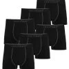 6 Herren Baumwoll-Boxershorts Grau -Normani 163809