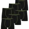6 Herren Baumwoll-Boxershorts Grün 2 6 Herren Baumwoll-Boxershorts Grün -Normani 163815
