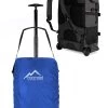 Rucksack Mit Trolleyfunktion 37 L Und Regenüberzug Blau 1 Rucksack Mit Trolleyfunktion 37 L Und Regenüberzug Blau -Normani 163933