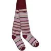 Kinder-Ringel-Thermostrumpfhose Burgund -Normani 164680
