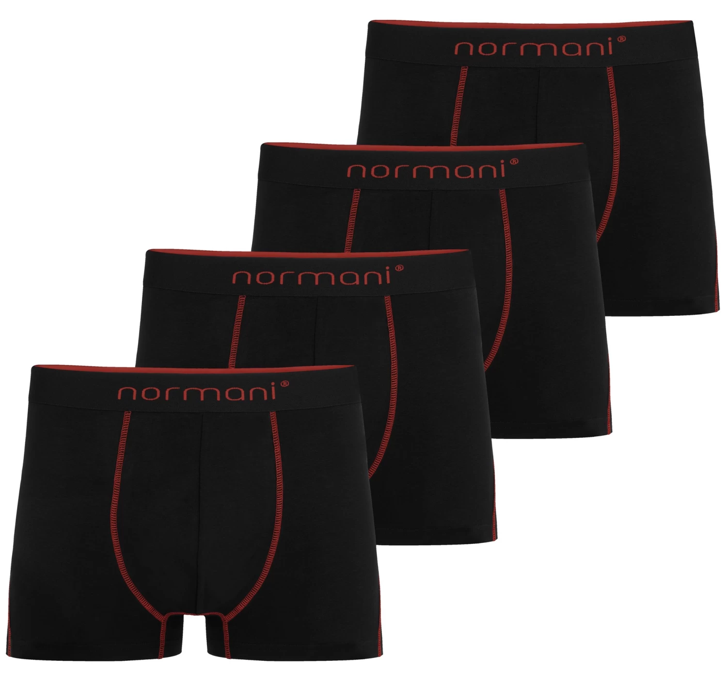4 Herren Boxershorts Aus Baumwolle Rot 3 4 Herren Boxershorts Aus Baumwolle Rot
