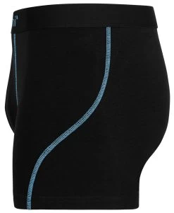 4 Herren Boxershorts Aus Baumwolle Hellblau -Normani 165078