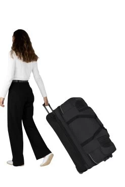 Reisetrolley 120-150 L „Gigaro“ Schwarz/Grau -Normani 165983