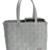 Einkaufstasche Mit Kleiner Kühltasche Hellgrau -Normani 166373
