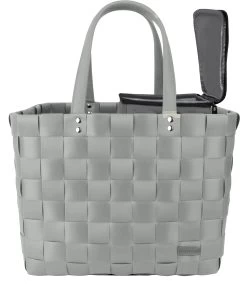 Einkaufstasche Mit Kleiner Kühltasche Hellgrau 9 Einkaufstasche Mit Kleiner Kühltasche Hellgrau -Normani 166379