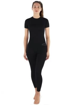 Damen Merino T-Shirt „Cairns“ Schwarz 14 Damen Merino T-Shirt „Cairns“ Schwarz -Normani 166551