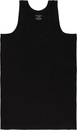 4 Stück Herren-Unterhemd Feinripp Schwarz Schwarz 14 4 Stück Herren-Unterhemd Feinripp Schwarz Schwarz -Normani 166644