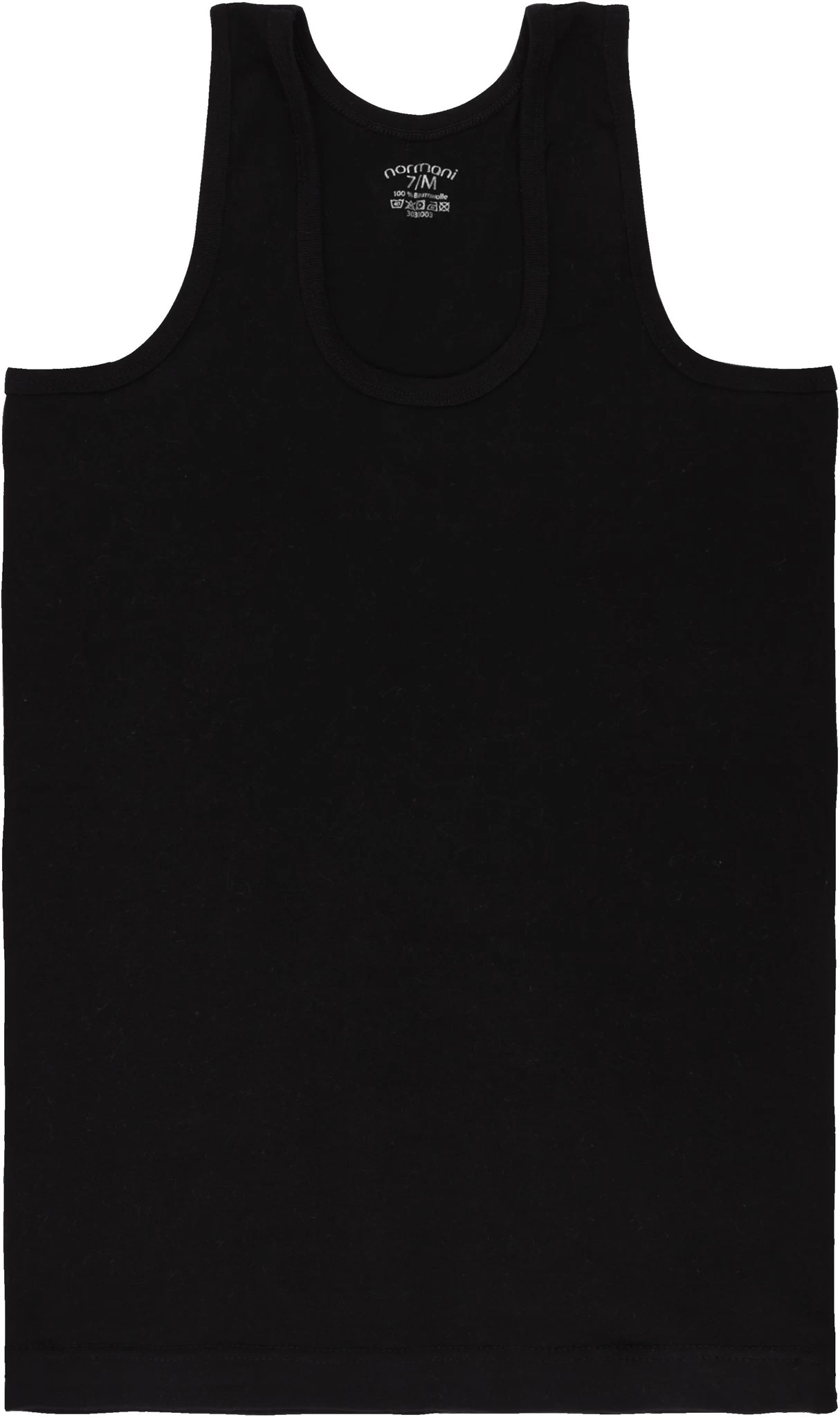 4 Stück Herren-Unterhemd Feinripp Schwarz Schwarz 8 4 Stück Herren-Unterhemd Feinripp Schwarz Schwarz – Bild 6