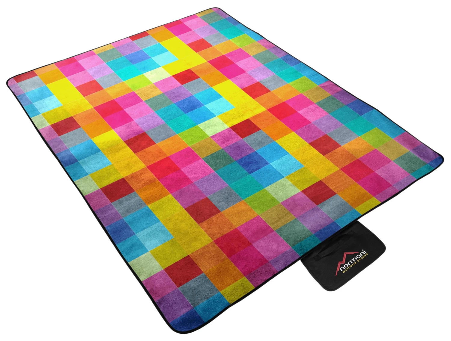 Outdoor-Campingdecke, 140 Cm X 180 Cm „Tundra“ Bunt 4 Outdoor-Campingdecke, 140 Cm X 180 Cm „Tundra“ Bunt – Bild 2