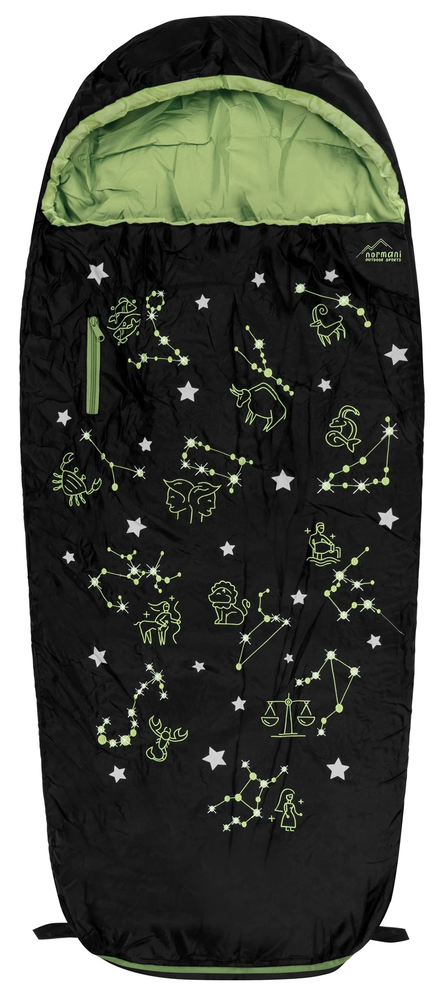 Kinder Schlafsack „Lavensby“ Grün 3 Kinder Schlafsack „Lavensby“ Grün