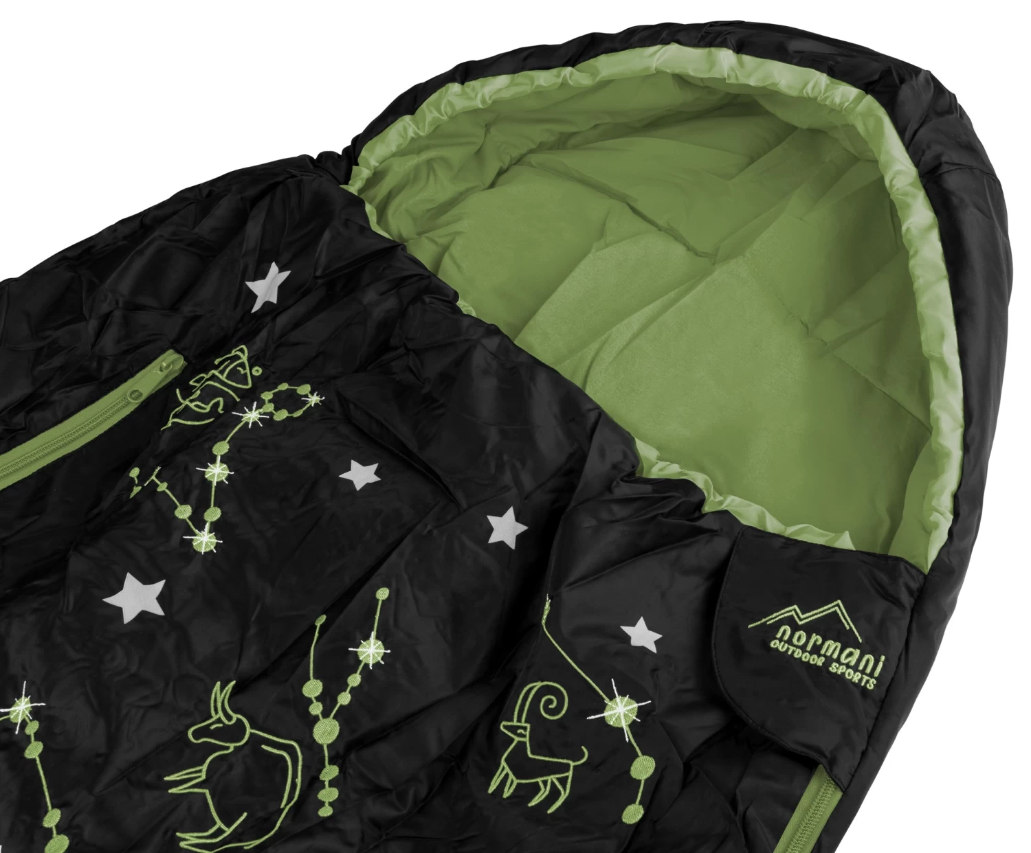 Kinder Schlafsack „Lavensby“ Grün 7 Kinder Schlafsack „Lavensby“ Grün – Bild 5