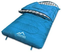 4-in-1 Schlafsack „Antarctica“ (RV Rechts) Blau