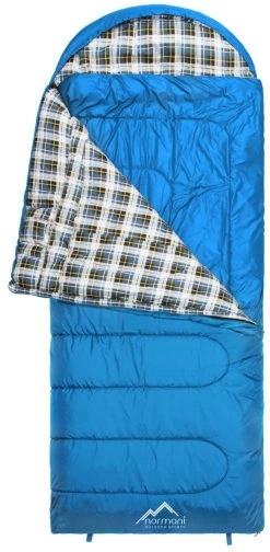 4-in-1 Schlafsack „Antarctica“ (RV Rechts) Blau -Normani 168644