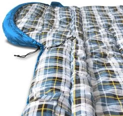 4-in-1 Schlafsack „Antarctica“ (RV Rechts) Blau -Normani 168646