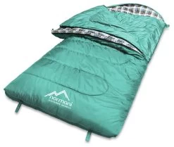 4-in-1 Schlafsack „Antarctica“ (RV Rechts) Grün