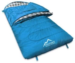 4-in-1 Schlafsack „Antarctica“ (RV Links) Blau